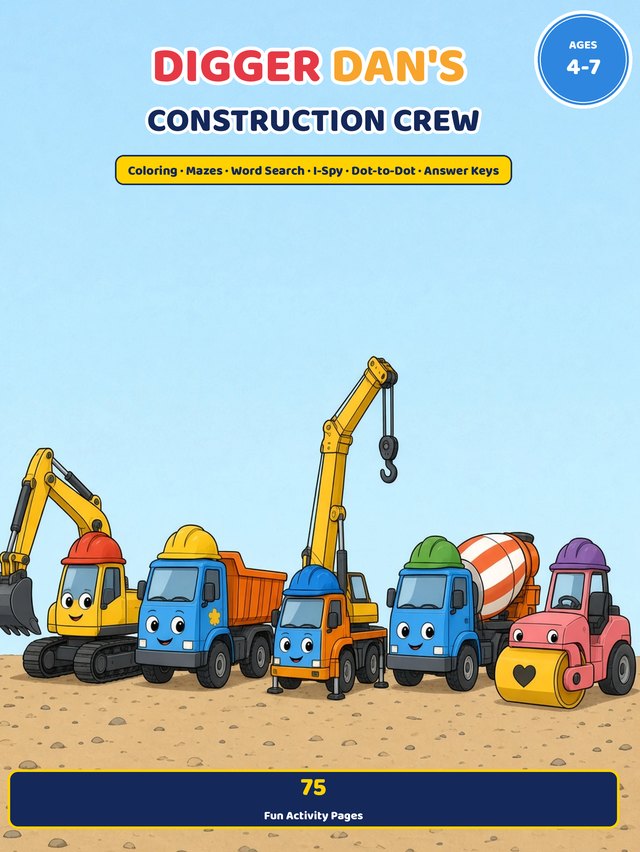 Digger Dan's Construction Crew — cover